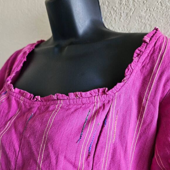 Free People Seratonin Smocked Blouse - Picture 3 of 9